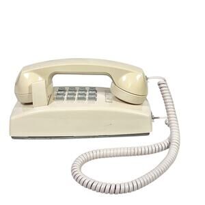 Vintage Western Electric Bell System Wall Telephone Push Button 2554 USA